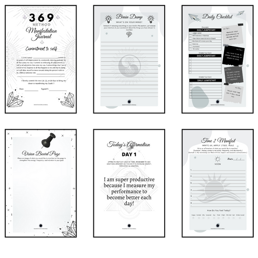 MANIFESTATION JOURNAL - THE BUTTERFLY EFFECT