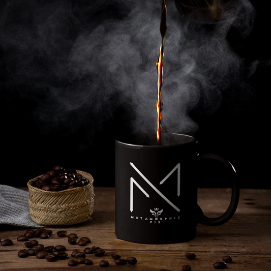Metamorphic Fix Black Glossy Mug