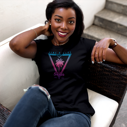 Women's Gems & Blue Skies t-shirt