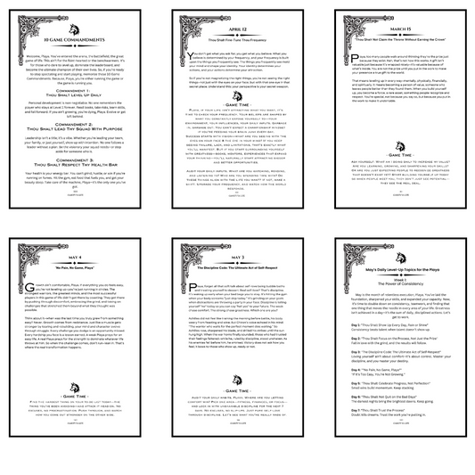 GAMIFY YA LIFE BIBLE