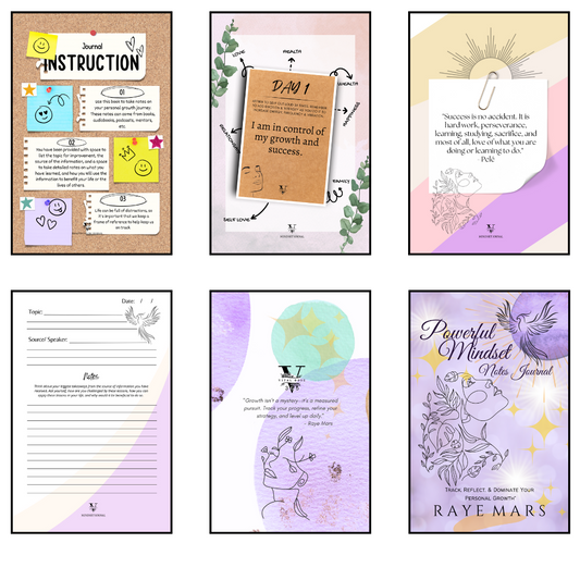 POWERFUL MINDSET NOTES JOURNAL
