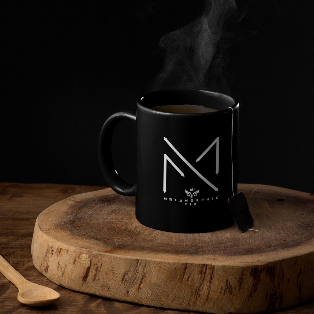 Metamorphic Fix Black Glossy Mug