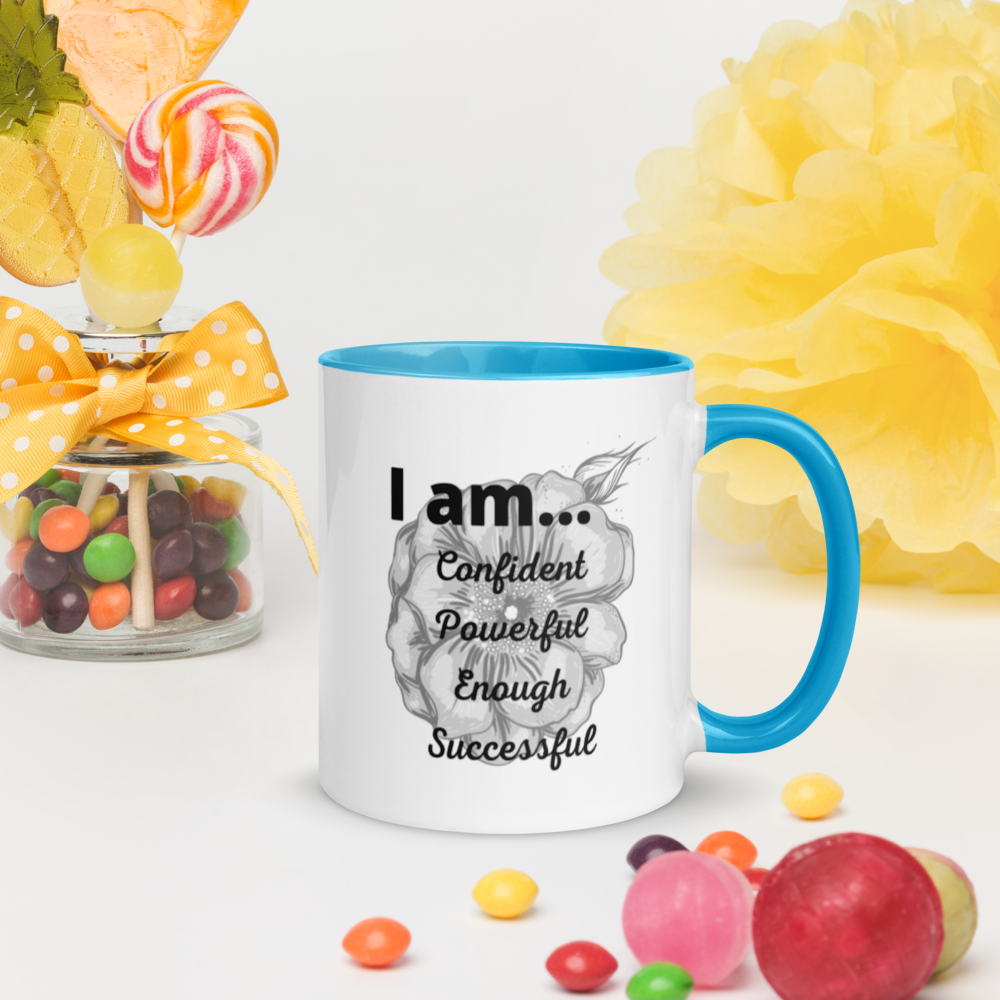 I AM A VIBE  Mug with Color Inside