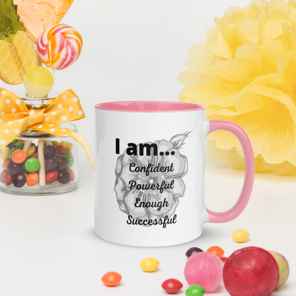 I AM A VIBE  Mug with Color Inside